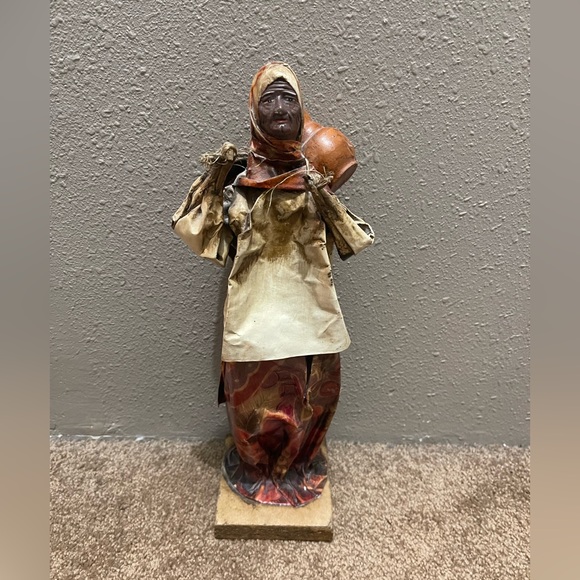 Elaborado A Mano Art Vintage Mexican Folk Art Elaborating A Mano